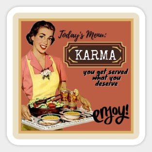 Karma Sticker